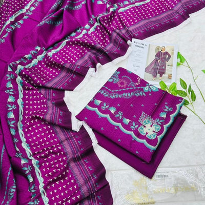 Esha–Eshal by Bin Ilyas Premium Viscose 3-Piece Volumn 1