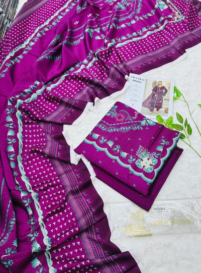Esha–Eshal by Bin Ilyas Premium Viscose 3-Piece Volumn 1